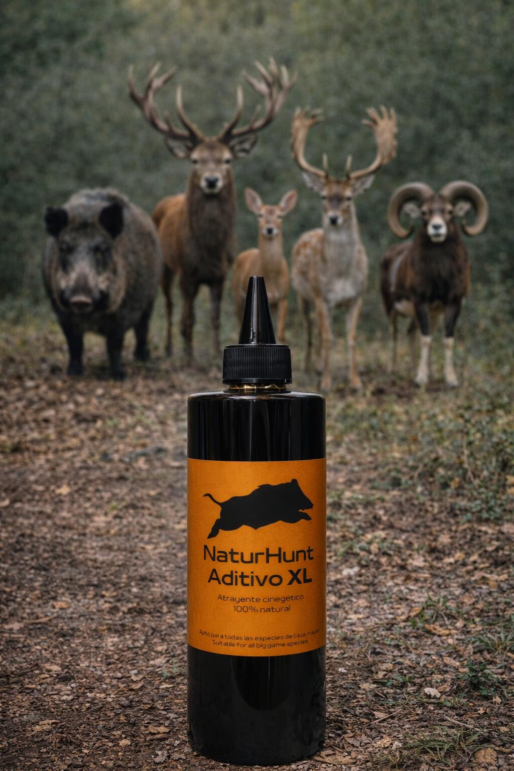 Atrayente para caza líquido 1L NaturHunt Aditivo XL 2/2