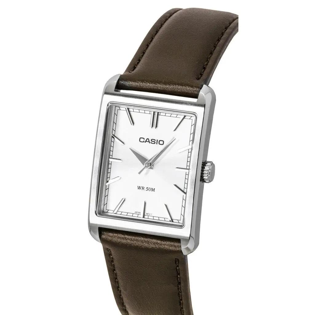 Casio Analogique Montre Marron/Argent MTP-B215L-7AVER 2/3