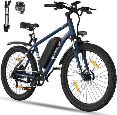 Bici elettrica mountain bike 275" batteria removibile 7 vel.