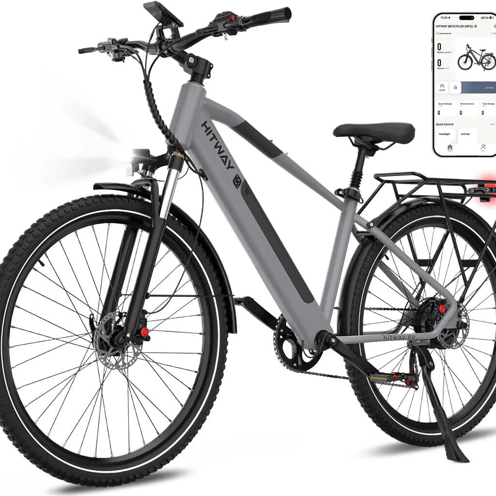 Trekking e-bike 29" Max. 80km BK7SPLUS, APP NFC