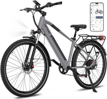 VTC électrique 29" 12,8Ah batterie amovible 80km BK7SPLUS, APP NFC