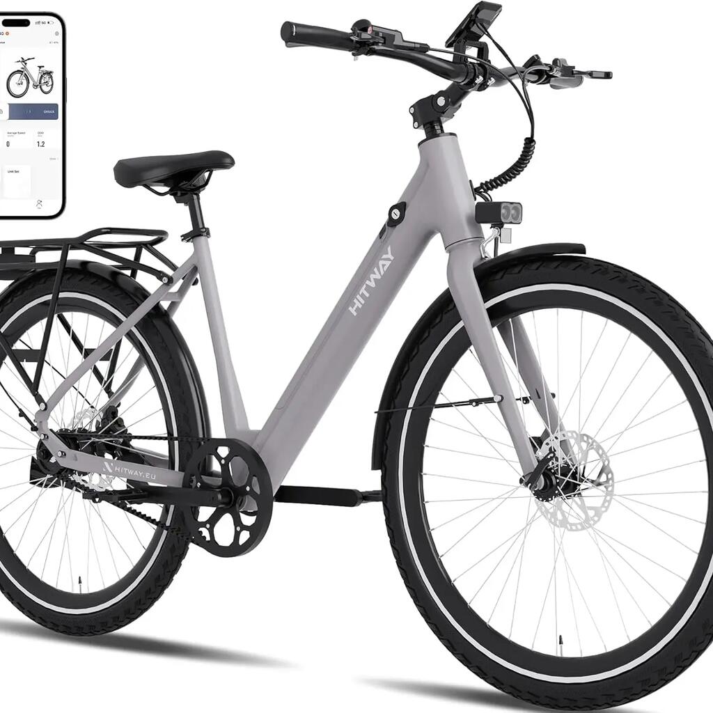 City electric bike step-through belt drive torque sensor bk18pro