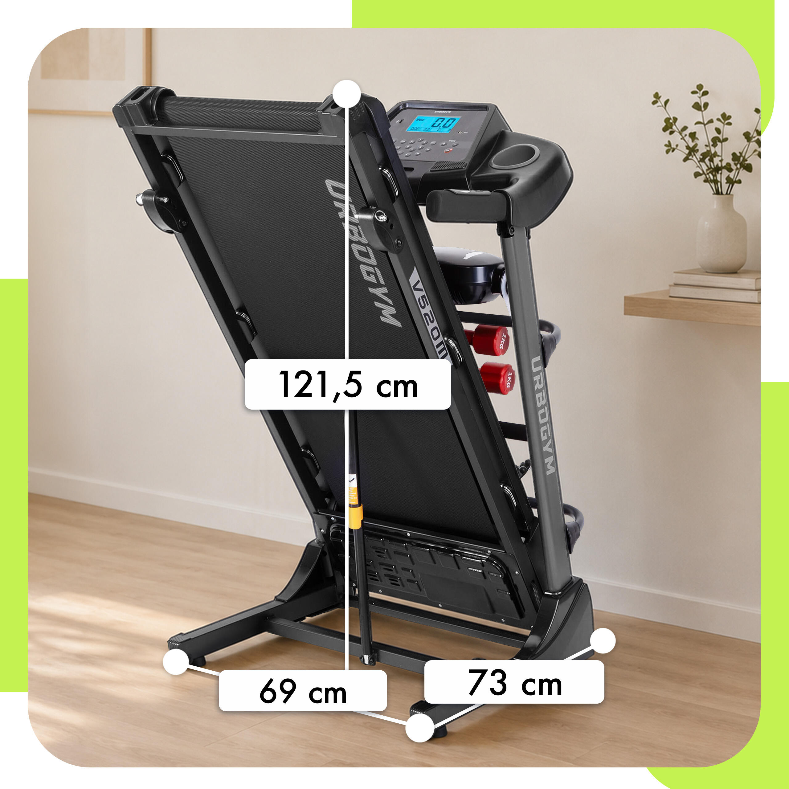 Bieżnia elektryczna Urbogym V520M 7/7