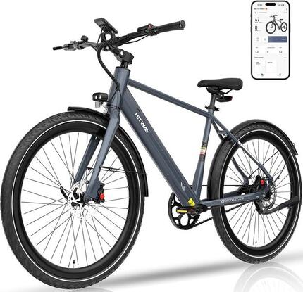 Vélo de ville électrique cadre haut courroie capteur de couple bk19pro