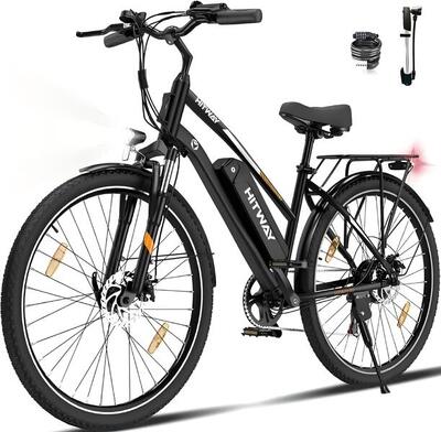 Bici elettrica da città 28" batteria rimovibile 432Wh BK27