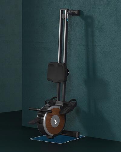 Rameur MERACH, 16 niveaux, magnétique, pliable 7/7