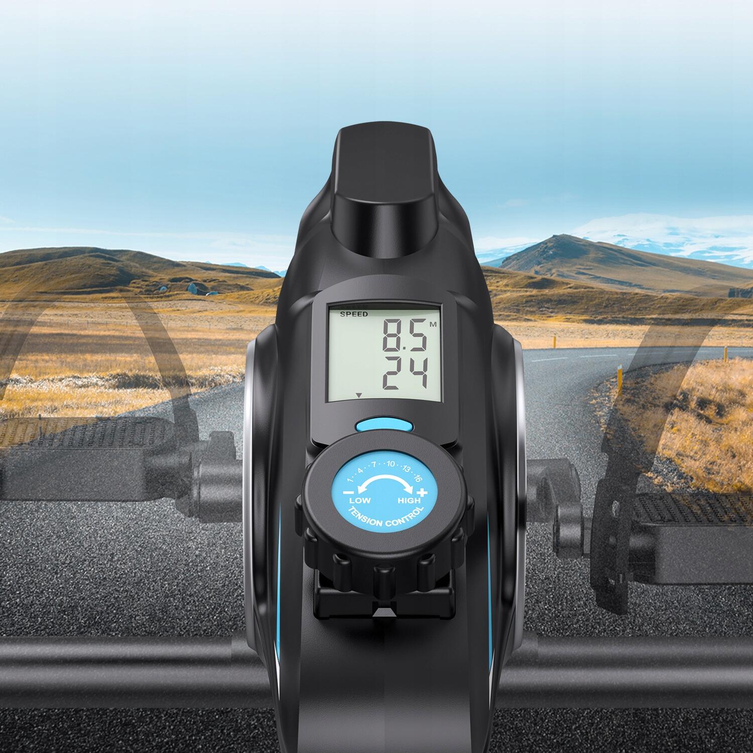 Leiser Mini-Heimtrainer magnetisch 16 Stufen mit LCD und Anti-Rutsch-Matte 5/7