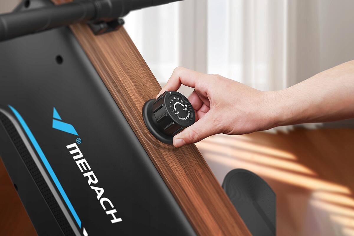 Rameur pliable R15 B2 16 niveaux, magnétique, Bluetooth, écran LCD, 158 kg 2/7