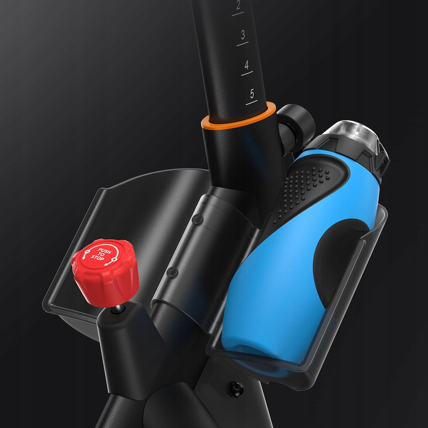 Vélo d'appartement magnétique 10 kg, 16 niveaux, Bluetooth, charge max 150 kg 2/7