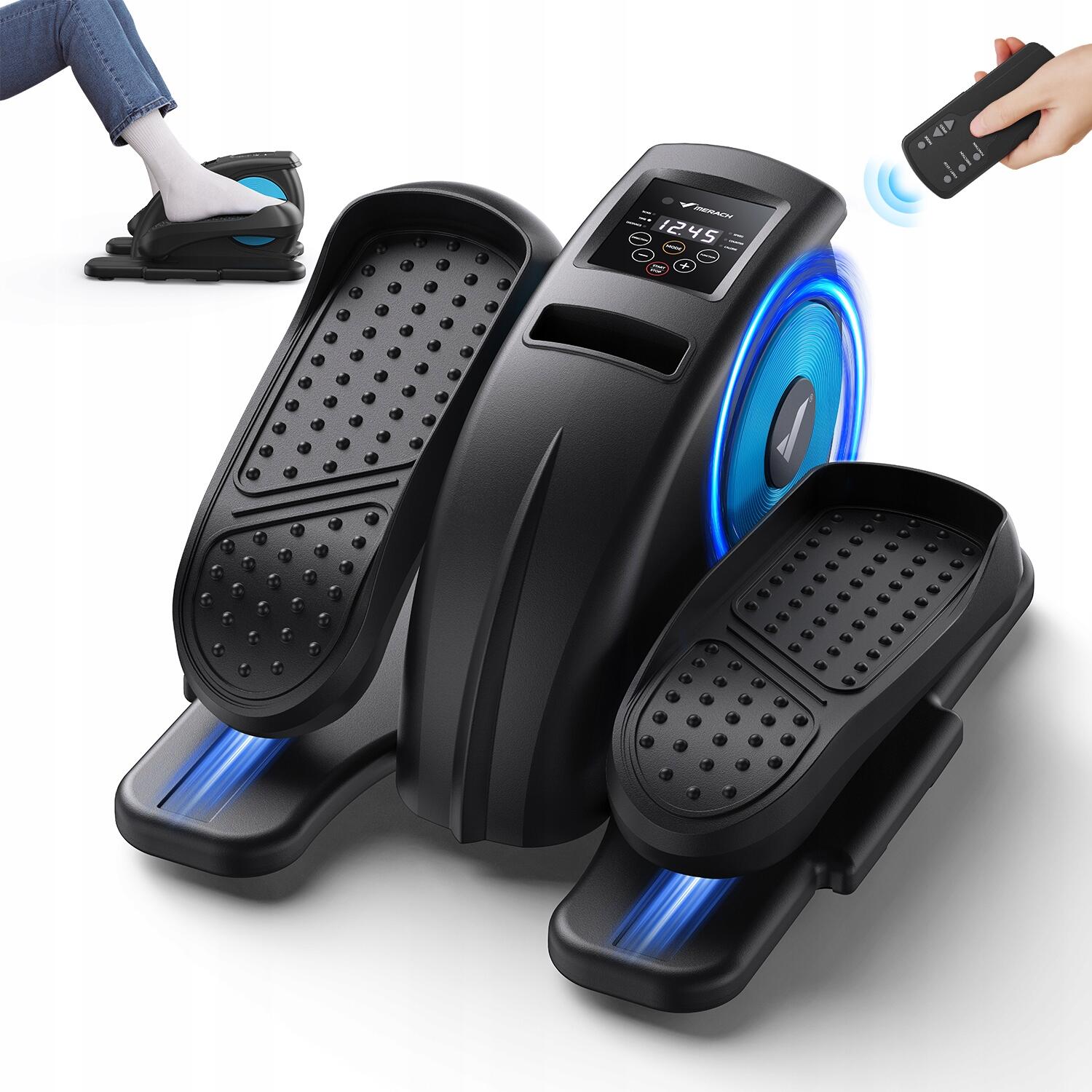 Mini Vélo Elliptique MERACH E34, 12 programmes, télécommande 2/7