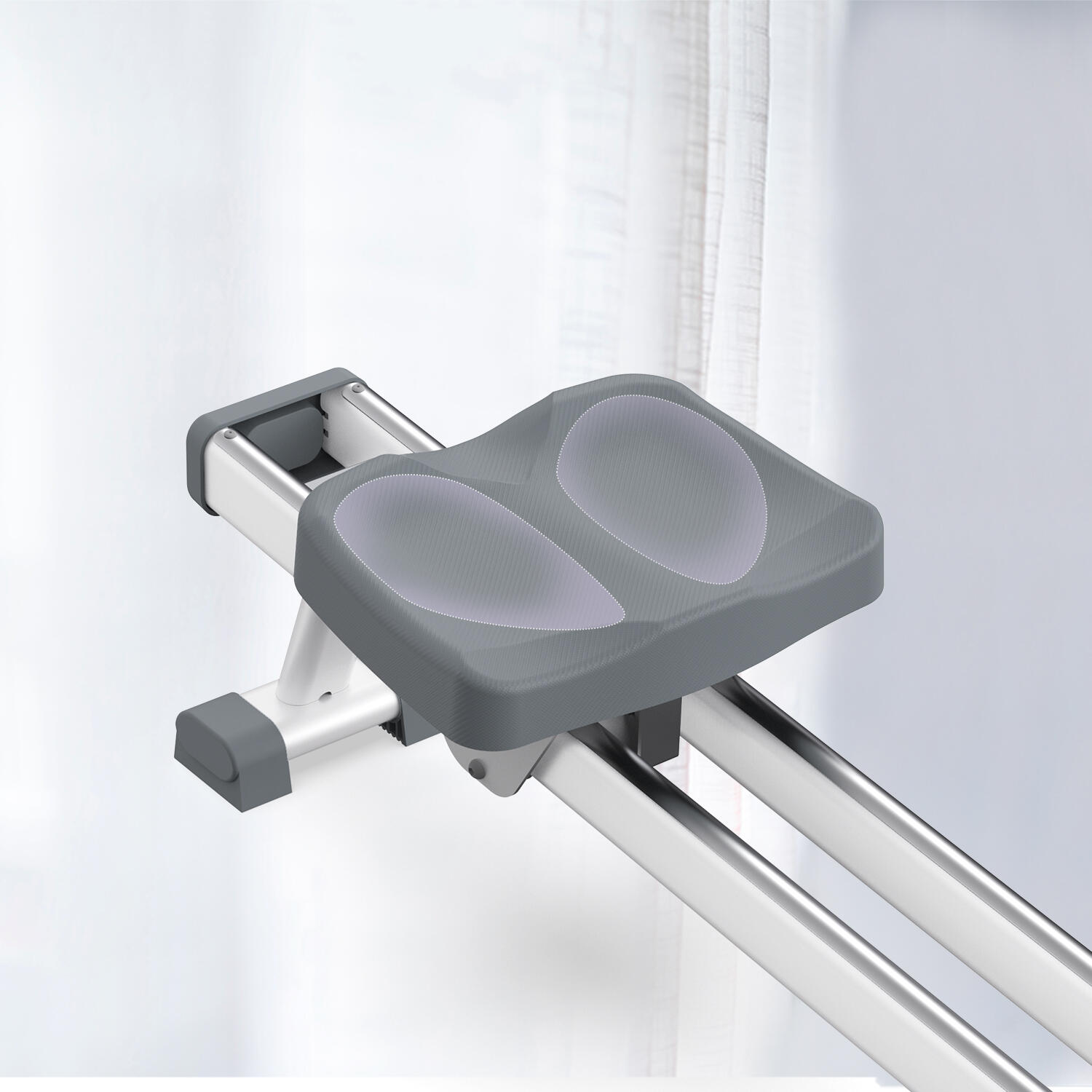 MERACH Rudergerät magnetisch 16 Stufen, klappbar mit Tablet-Halter 4/7