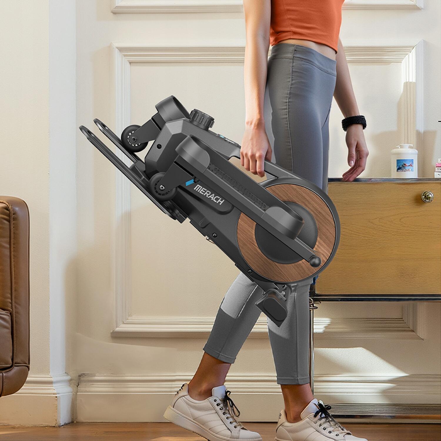 Mini Untertisch-Ellipsentrainer, 8 Stufen, LCD, bis 100 kg 4/7