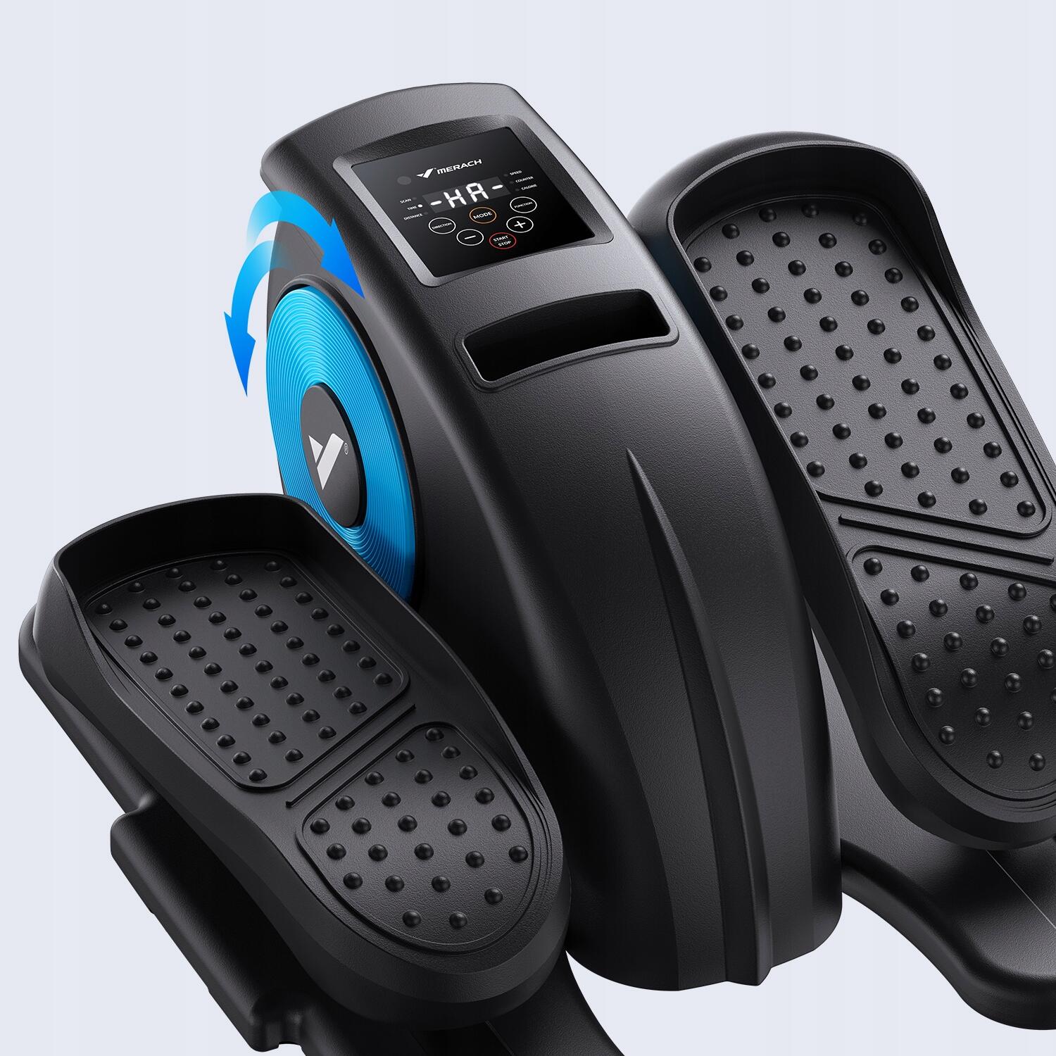 Mini Vélo Elliptique MERACH E34, 12 programmes, télécommande 6/7