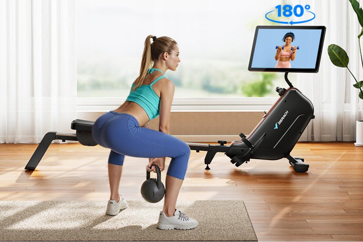 MERACH R15 Rudergerät, 21,5" HD, 16 Stufen 6/6