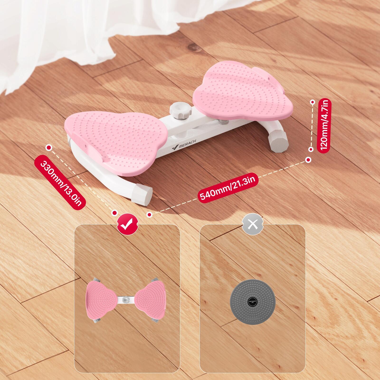 Taillen-Twist-Board mit 2 Widerstandsbändern 7/7