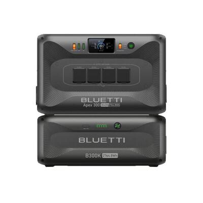Apex300 + b300k zonne-generator 5529wh noodstroom voor huis bij extreem weer