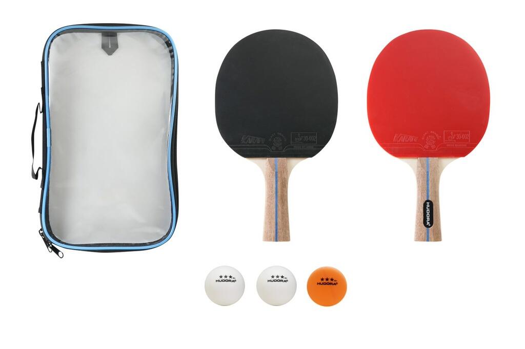 Set da tennis da tavolo Game 2 racchette 3 palline con custodia 2/2