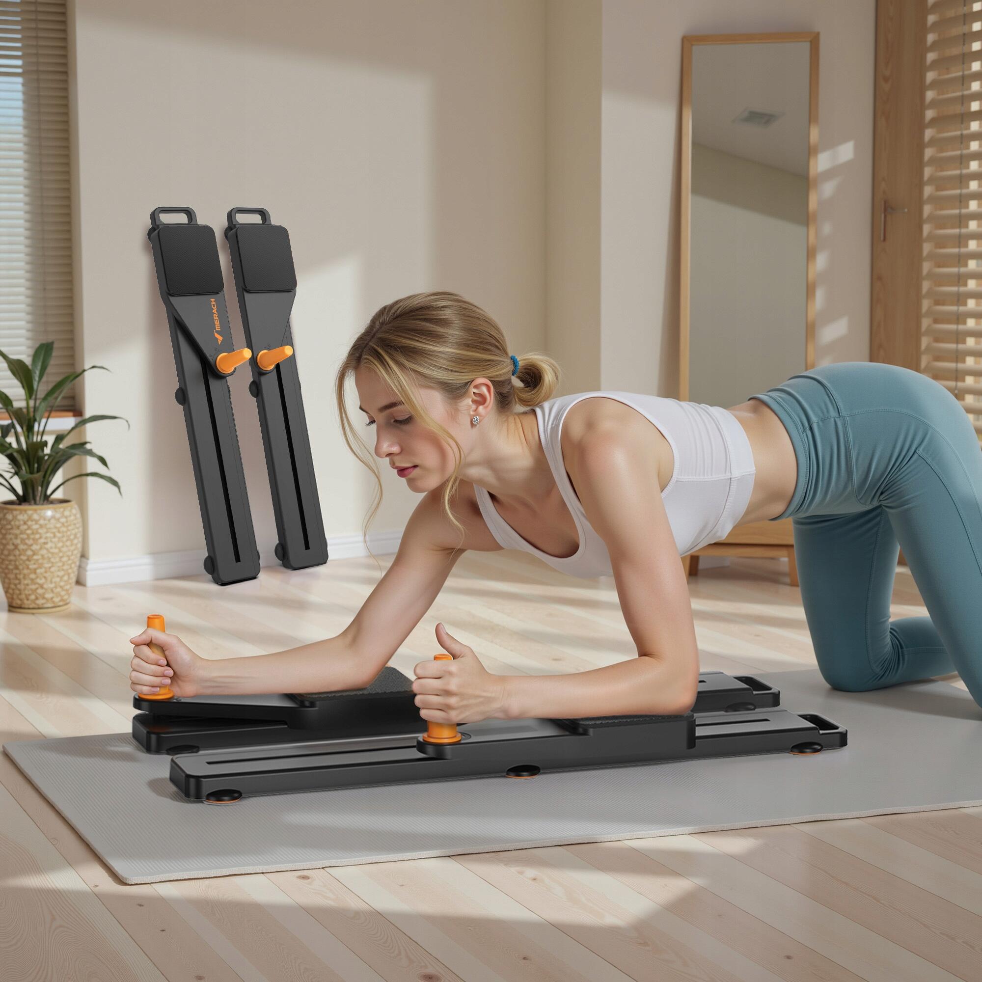 Planche Pilates 4-en-1, pliable, antidérapante 2/7