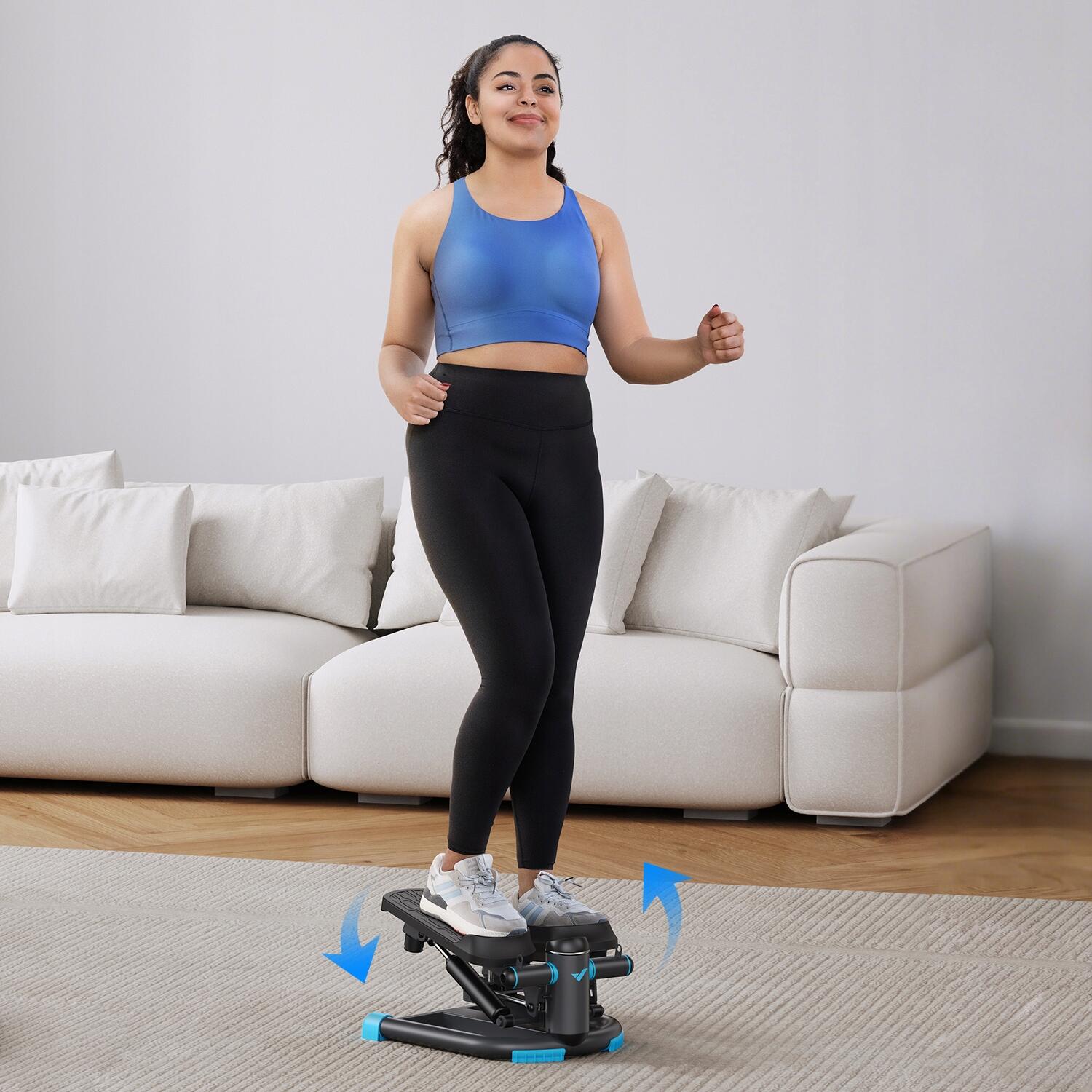 Mini Stepper Swing & Twist mit LCD und App-Anbindung, faltbar, 150 kg Belastung 7/7