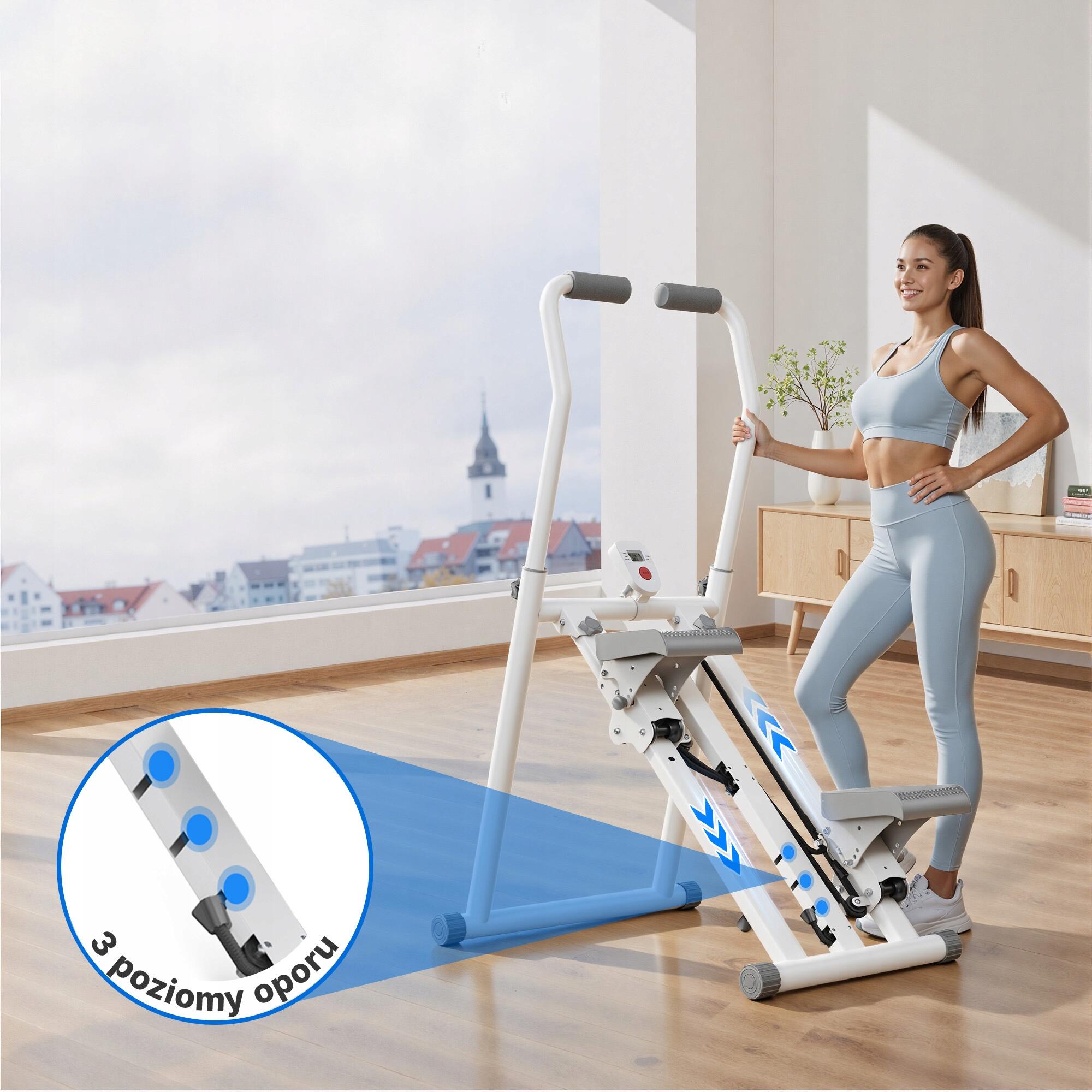 Klappbarer Stepper, 3 Stufen, höhenverstellbar 3/7