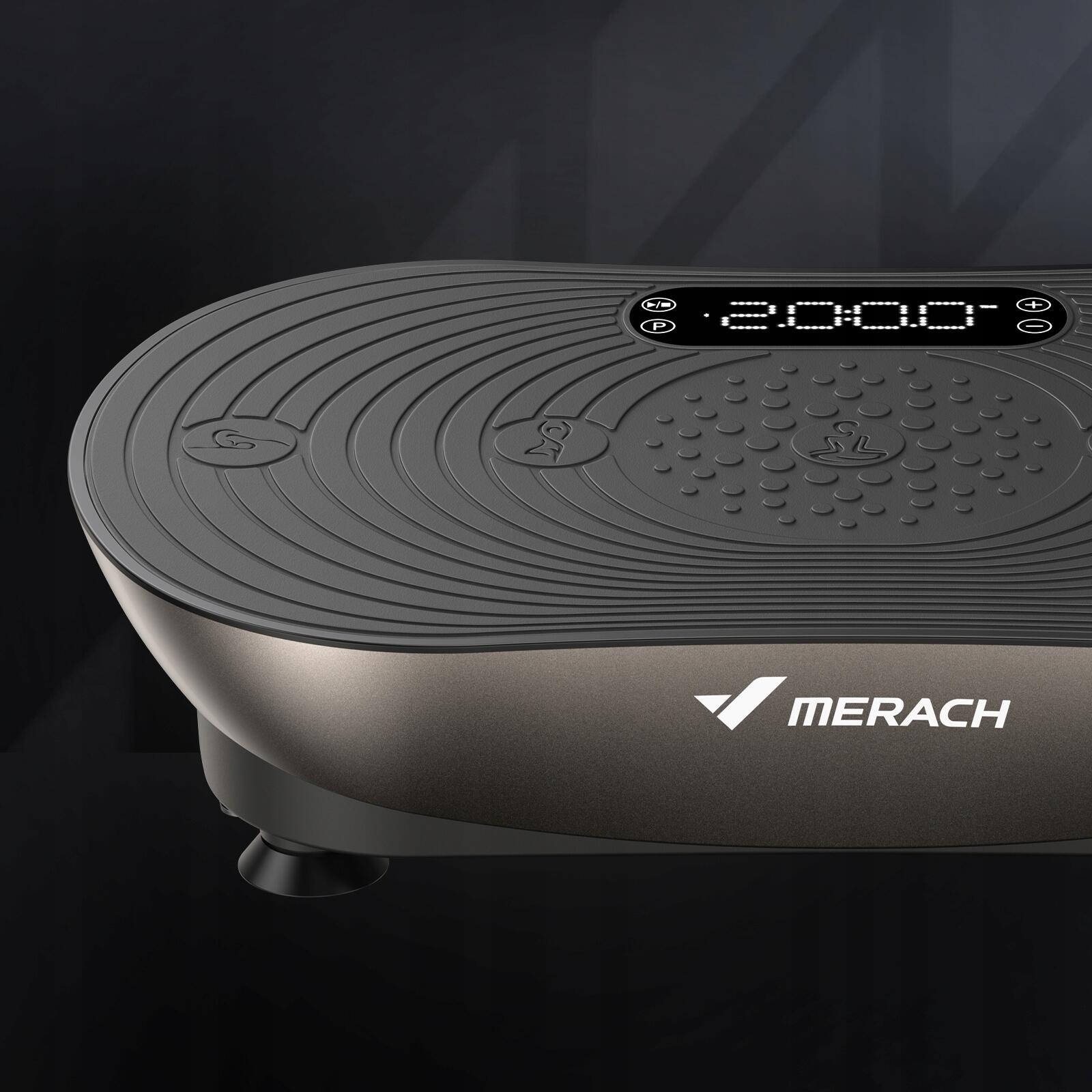 Plateforme vibrante MERACH MR-2533B1 - 99 vitesses, Bluetooth, télécommande 7/7