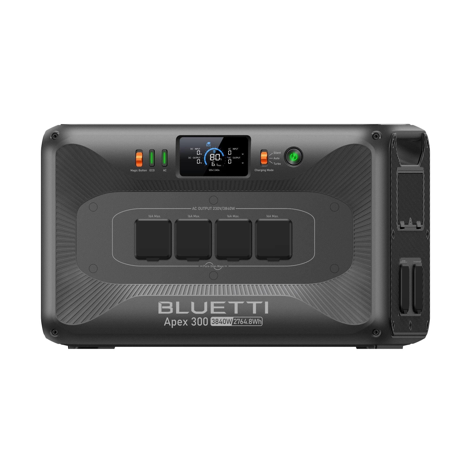 Apex 300 BLUETTI Elektrownia słoneczna 2764.8Wh na kemping, zapasowe-99% RENEW