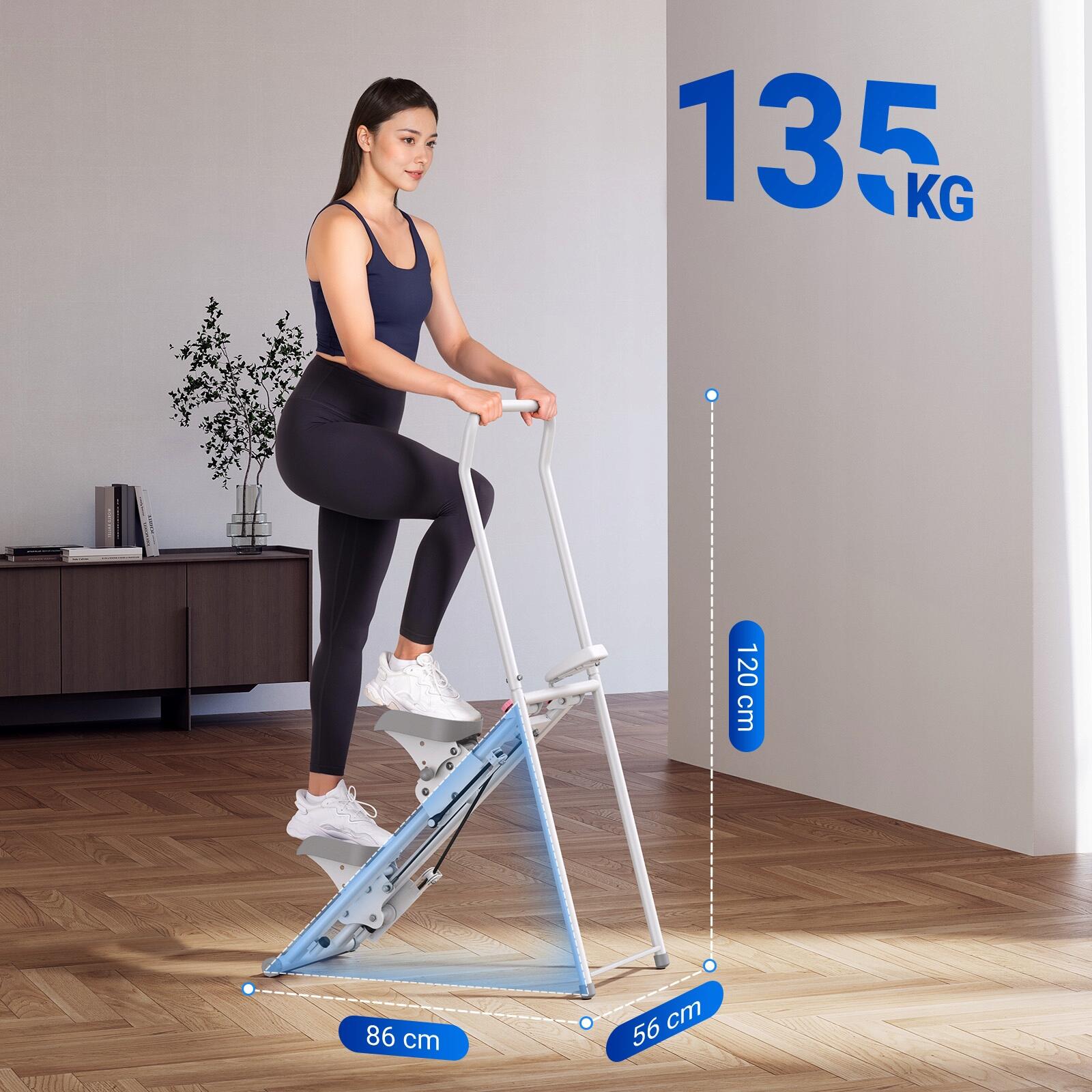 Klappbarer Stepper, 2 Widerstände, 3 Pedalpositionen, 136 kg 3/7