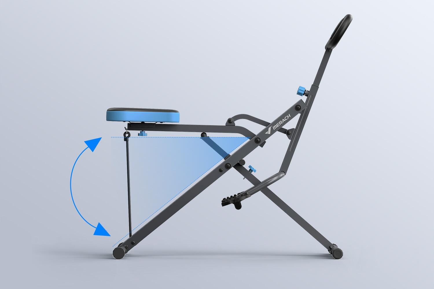 Appareil multifonction pliable 3 élastiques, LCD, 160 kg 7/7