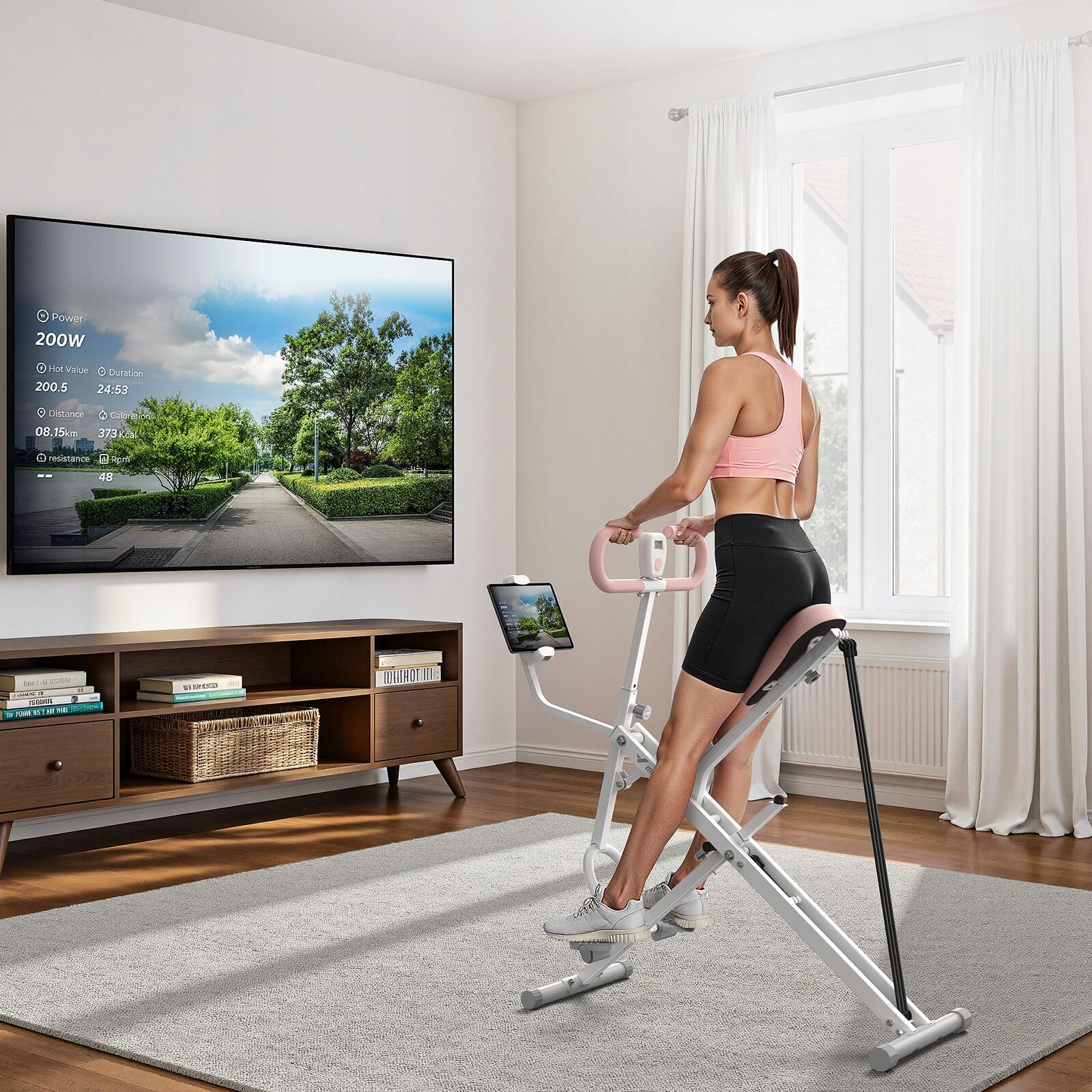 Appareil fitness maison, 3 résistances, écran LCD 5/7