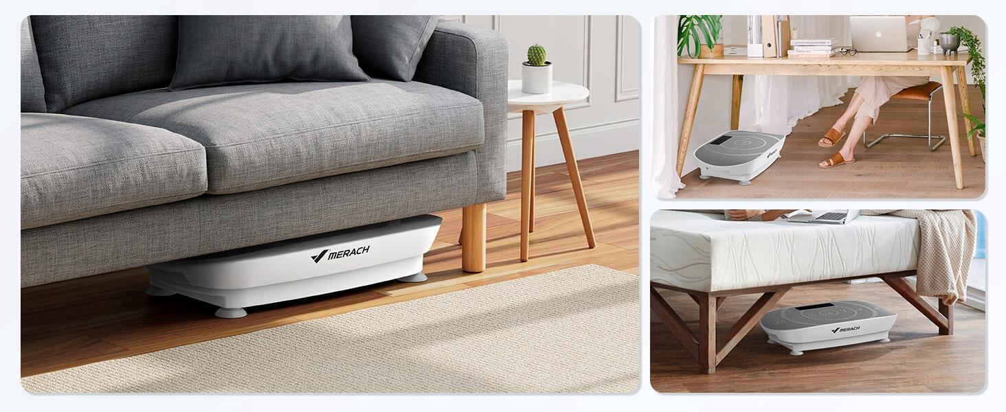 Plateforme vibrante 51,5x28,6 cm - 150 kg, télécommande 4/7