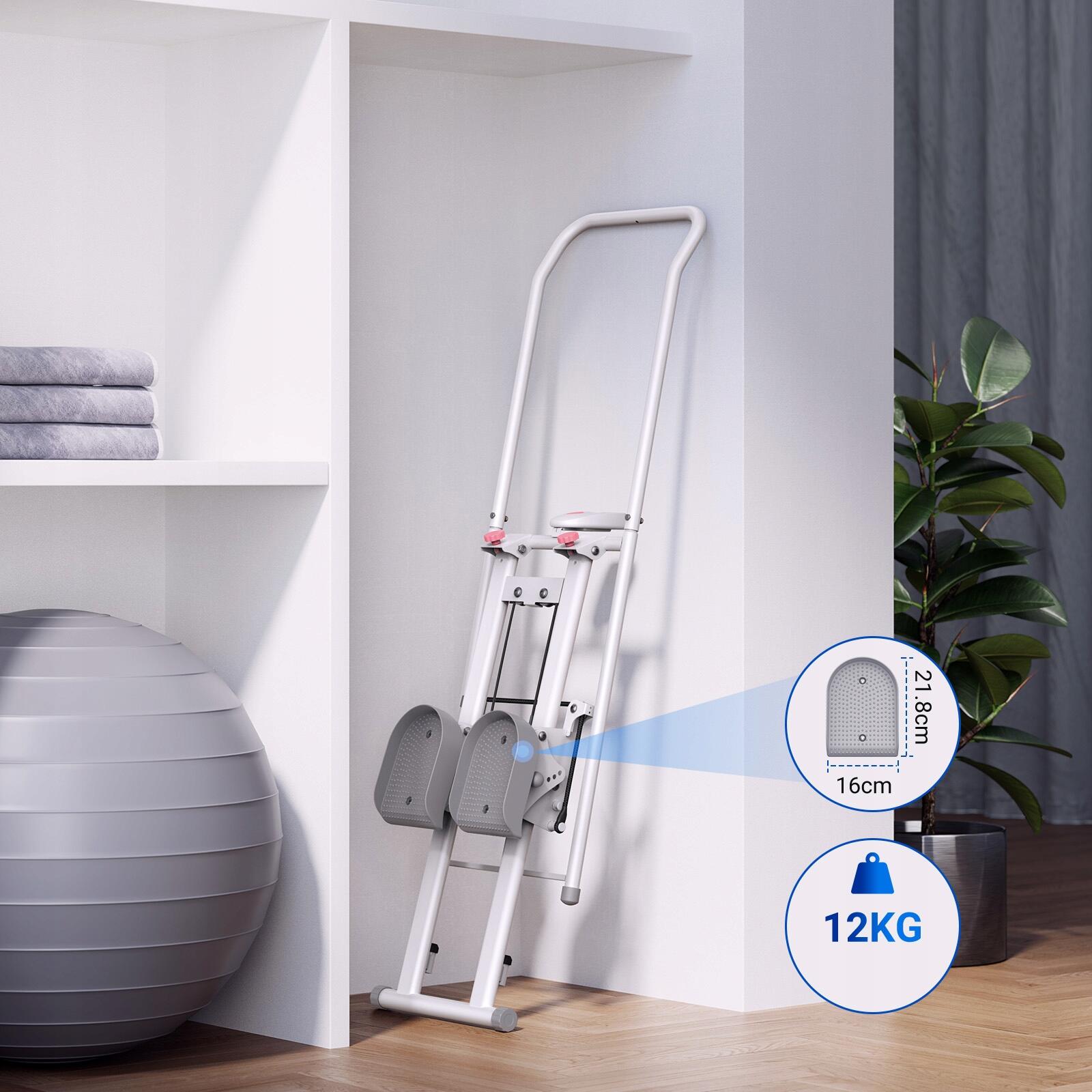 Klappbarer Stepper, 2 Widerstände, 3 Pedalpositionen, 136 kg 5/7