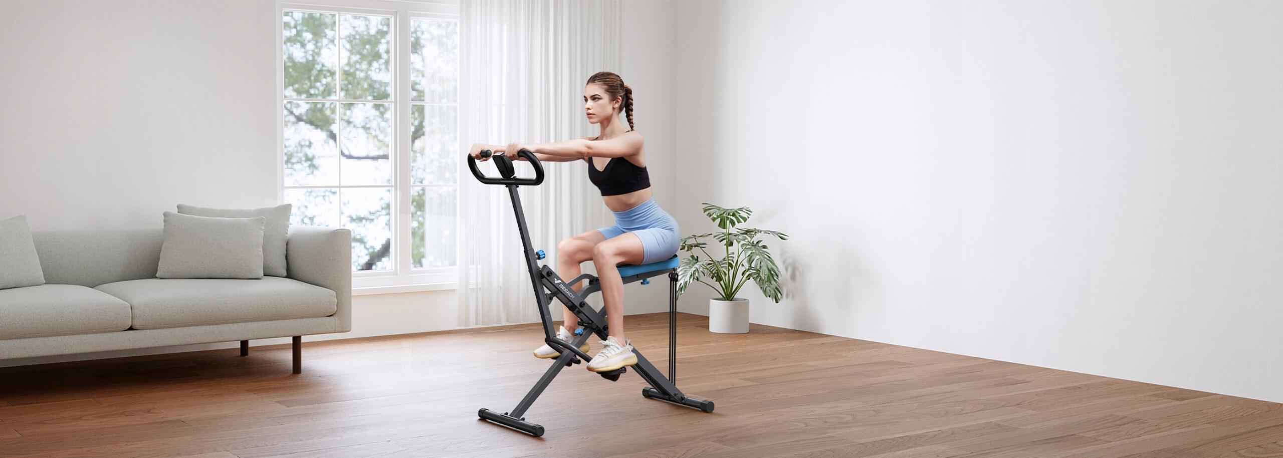 Appareil multifonction pliable 3 élastiques, LCD, 160 kg 4/7
