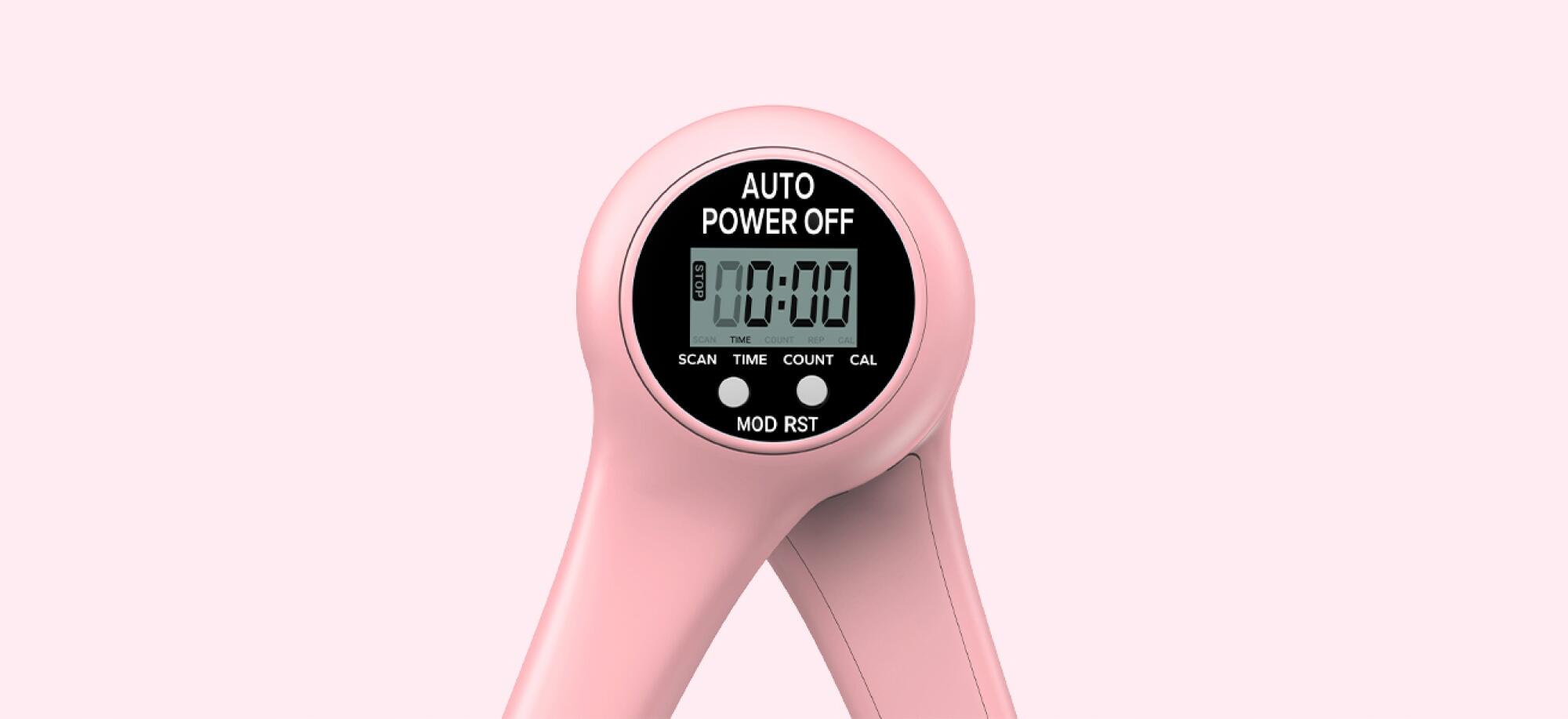 Trainer pelvien et cuisses 360° avec compteur LED, compact et portable 6/7