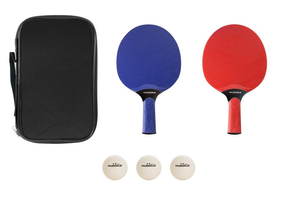 Set de tennis de table Outdoor 2 raquettes 3 balles resistant 2/2
