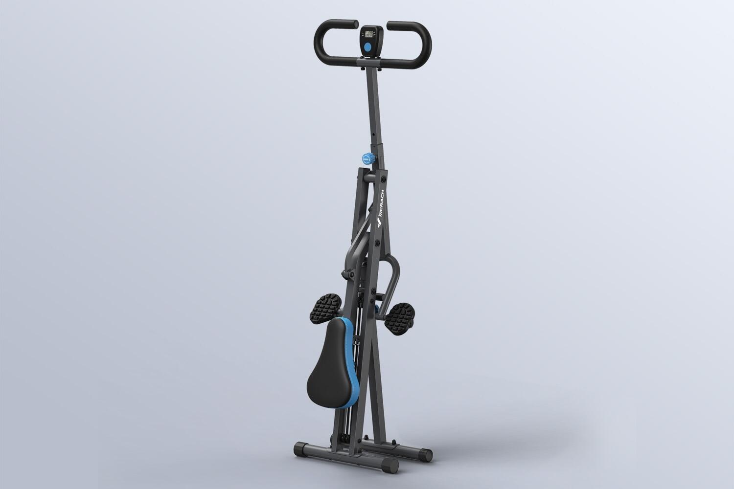 Appareil multifonction pliable 3 élastiques, LCD, 160 kg 6/7