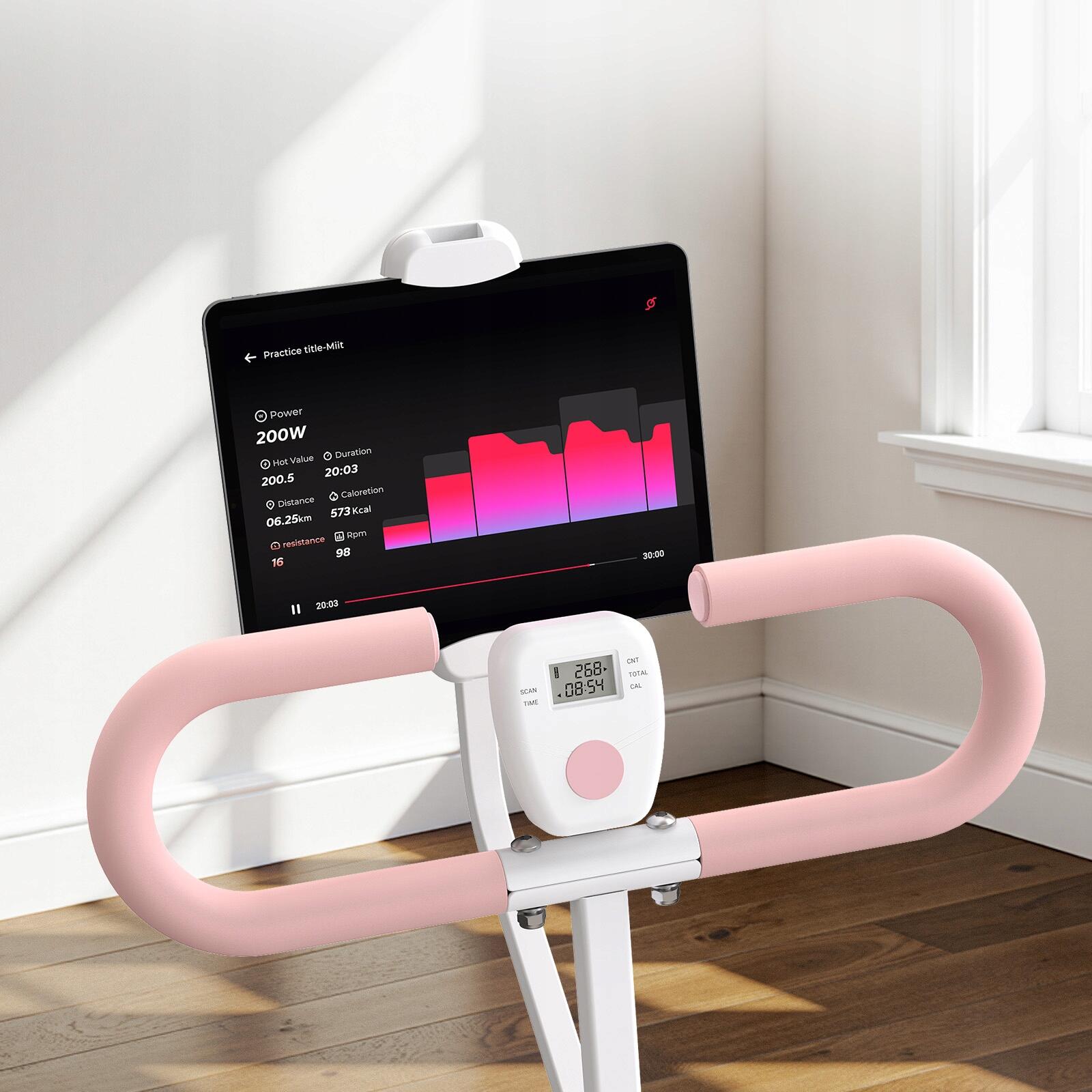 Appareil fitness maison, 3 résistances, écran LCD 4/7