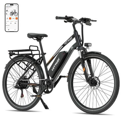 Vélo électrique de ville 28", batterie 468Wh, app, BK27S