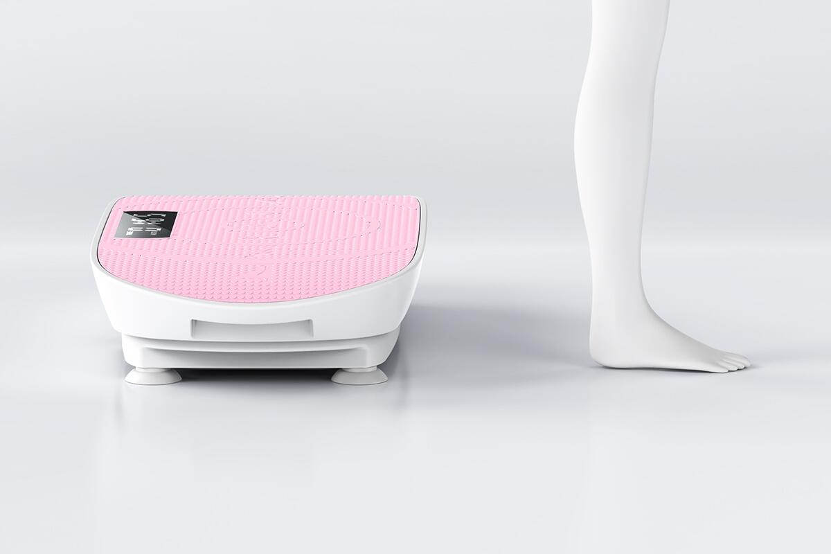 Plateforme vibrante MERACH avec télécommande, 10 vitesses, Bluetooth. 4/7