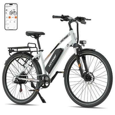 Bici elettrica da città 28" batteria 468Wh app BK27S
