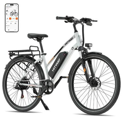 Vélo électrique de ville 28", batterie 468Wh, app, BK27S