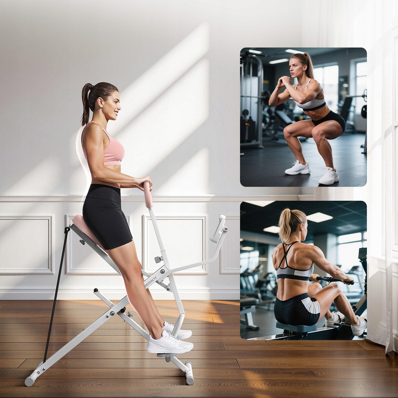 Appareil fitness maison, 3 résistances, écran LCD 2/7