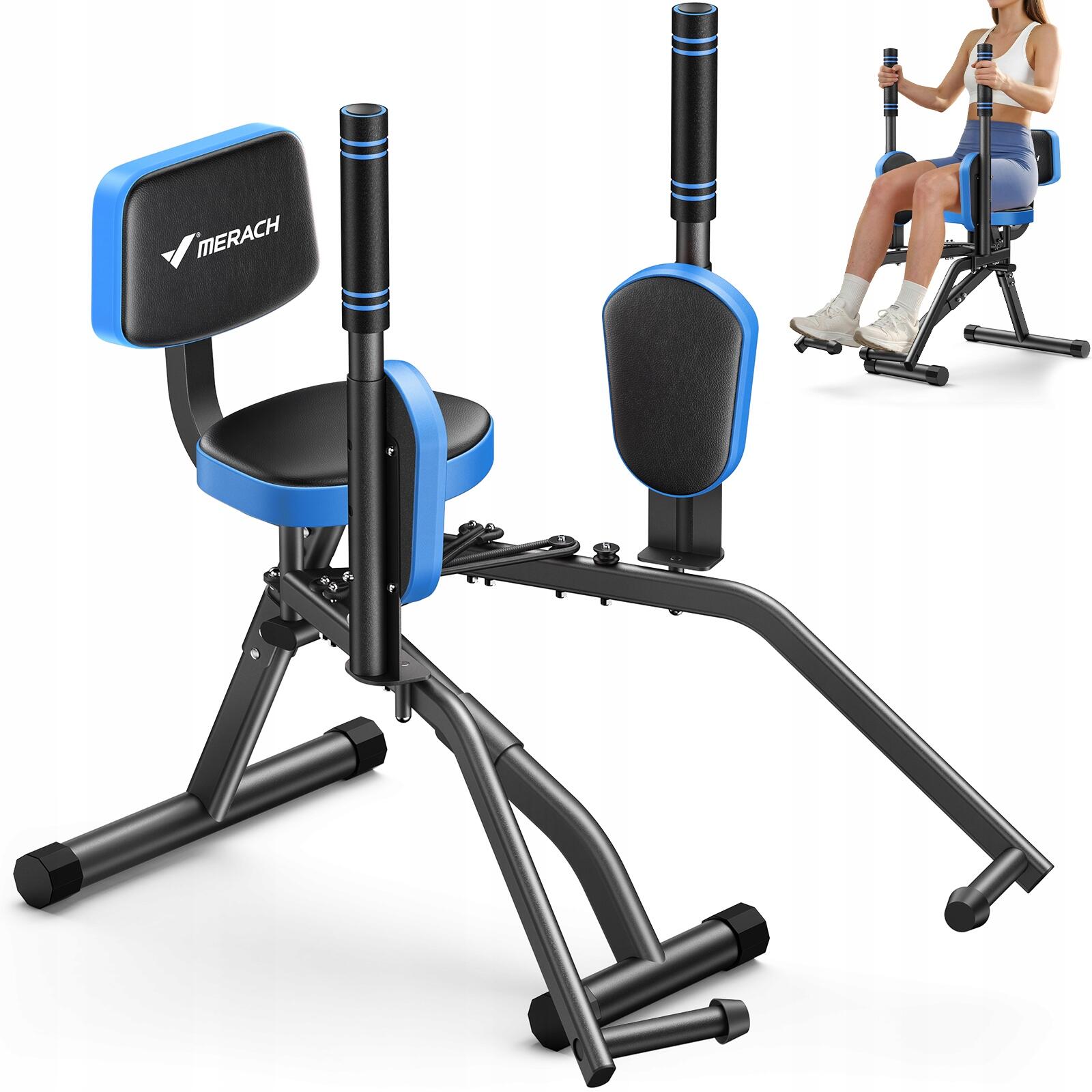 MERACH Abducteur 3-en-1 pour fessiers - 150 kg 6/7