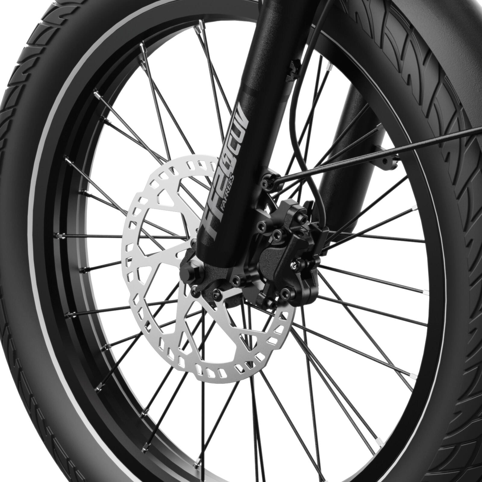 Vélo cargo électrique FAFREES FF20 CUV, double batterie 15 Ah 7/7
