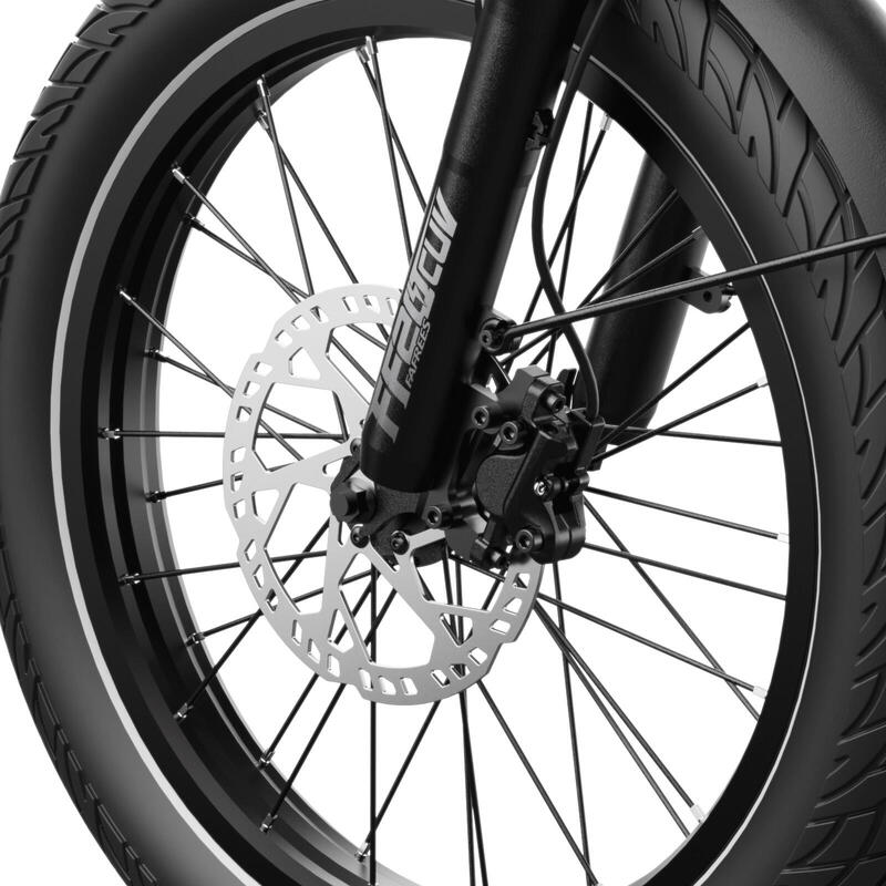 Bicicletă electrică cargo FAFREES FF20 CUV, baterie dublă 15AH