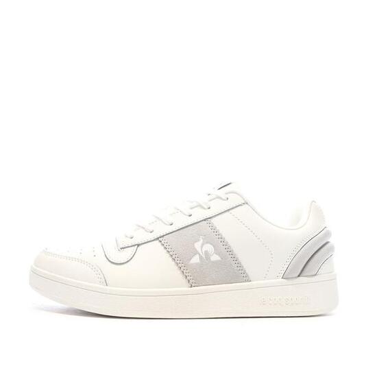 Baskets Blanches/Grises Homme Le Coq Sportif Olympia