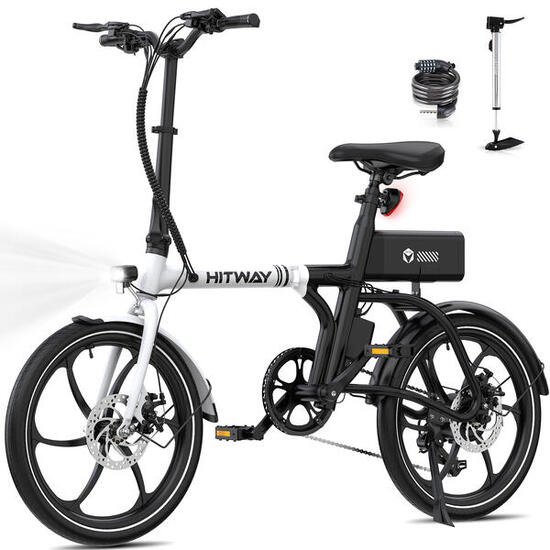 Składany rower elektryczny 20" aplikacja 7-biegowy bk35