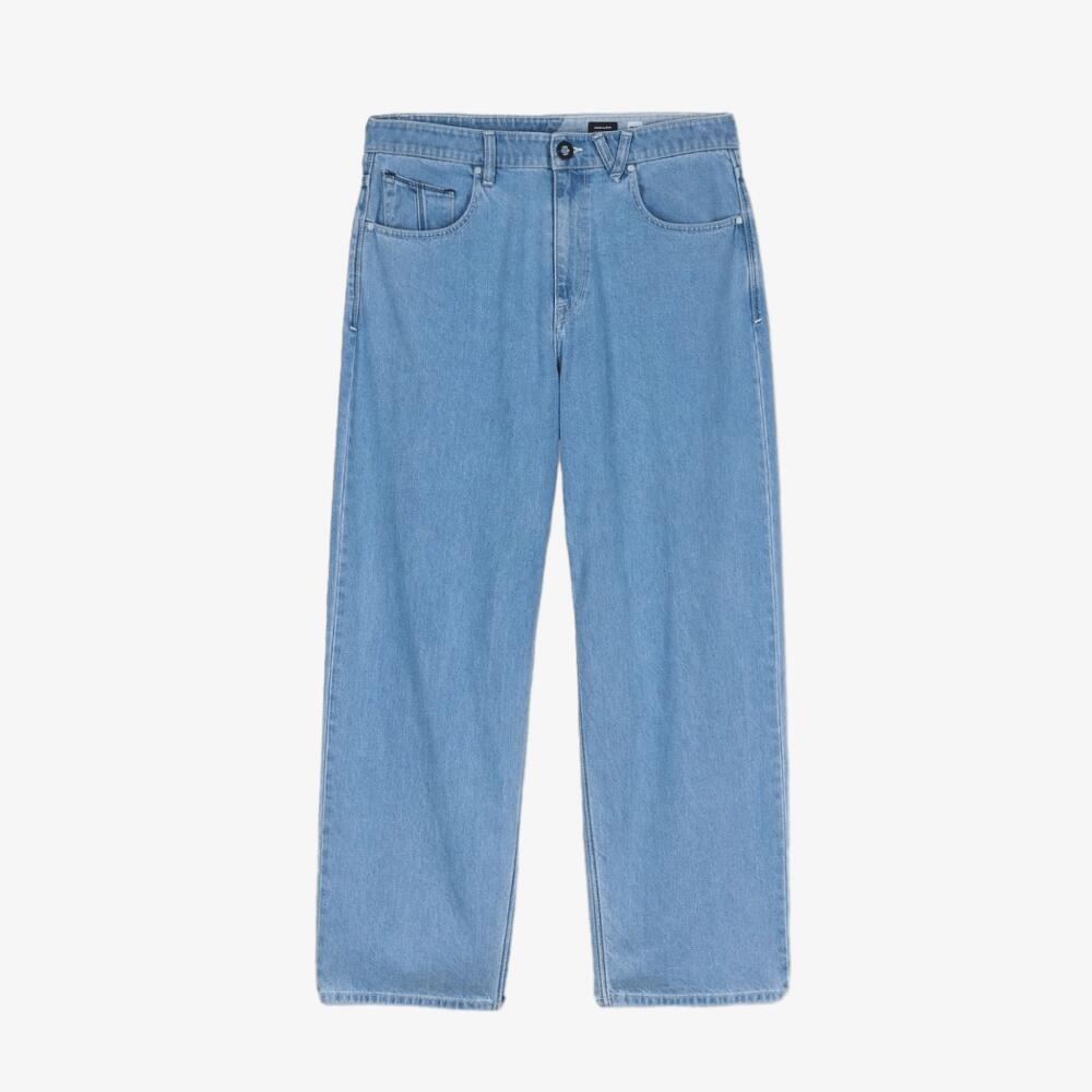 Calças Volcom Chillow Denim Azul 3/7
