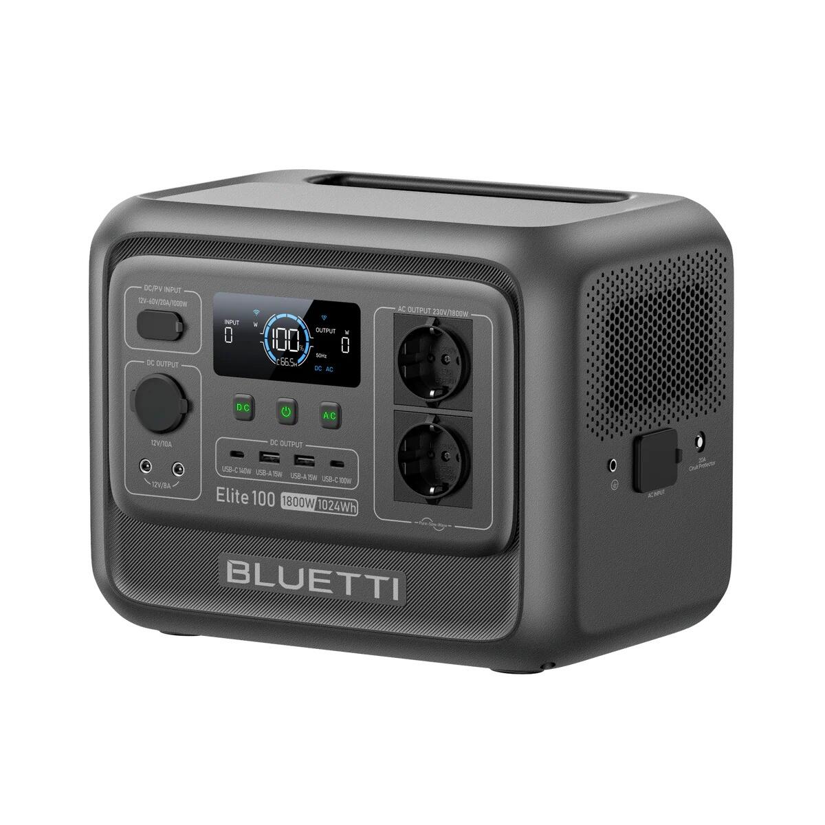 Elite 100 V2 BLUETTI Przenośna stacja zasilania 1024Wh bateria camping-99% RENEW