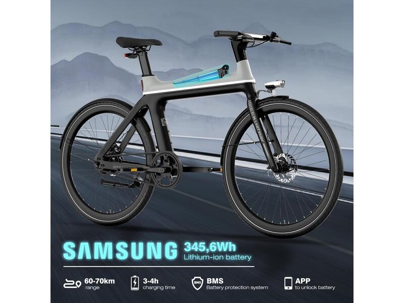 Bicicleta Elétrica Urbana 700C GPS 4G EBIKE-X 2/7