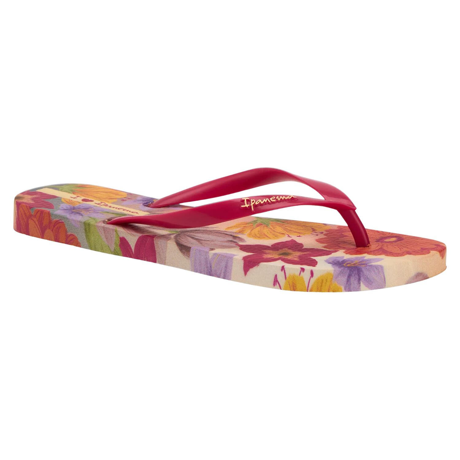 Ipanema Verao Tropical Damen Flip-Flops mit Blumenmuster, Pink, für den Pool 4/4
